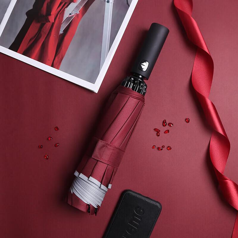 Xu Qing 10-Rib Reverse Umbrella with LED and Reflective Strip