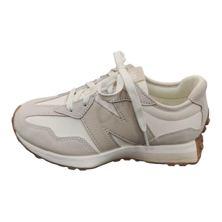 

New Balance NB 327 Kids Lifestyle Shoes White Gray Kids PH327WS Standard (M) 35