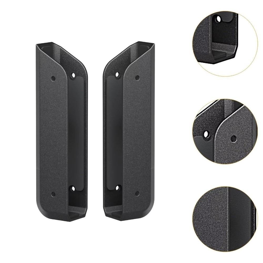 2Pcs with Anti Scratch Protection Pads Laptop Mount Holder Adjustable Under Desk Mount
