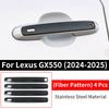 For Lexus GX550 GX550h 2024 2025 Exterior Door Handles Decoration Chrome Sequ,gx 550 Upgraded Accessories Modification Tuning