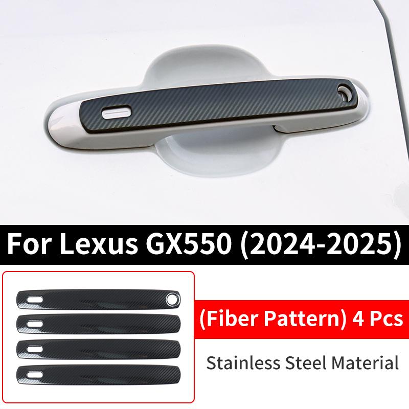 For Lexus GX550 GX550h 2024 2025 Exterior Door Handles Decoration Chrome Sequ,gx 550 Upgraded Accessories Modification Tuning