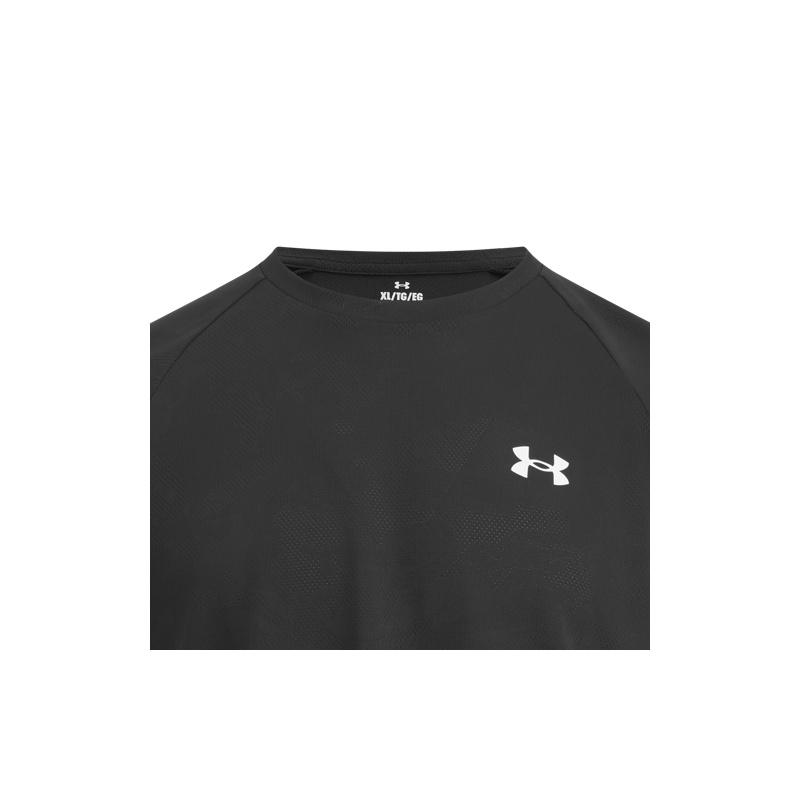 Under Armour Short Sleeved T Shirts Men's Black 1390430-001