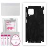 apgo Protective Skin Sticker for the Back+sides Compatible with Samsung Galaxy A22, Full Wrap Film, Foil, Vinyl - Pattern Black Camo