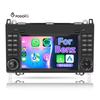 Podofo 2 Din 7 Inch Android Car Stereo Car Radio Wireless Carplay/Android Auto GPS WIFI BT for Benz W169/B200/Viano/Sprinter
