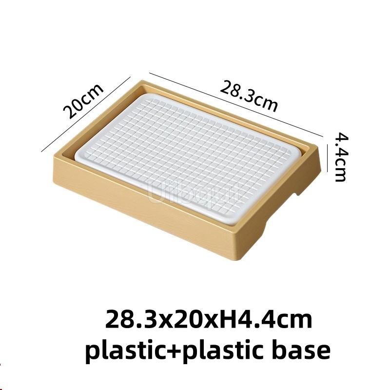 Japanese Rectangular Sushi Ice Cold Tray Box Seafood Platter Salmon Plate Dining Utensils Diware Serving Tray Banquet Tableware