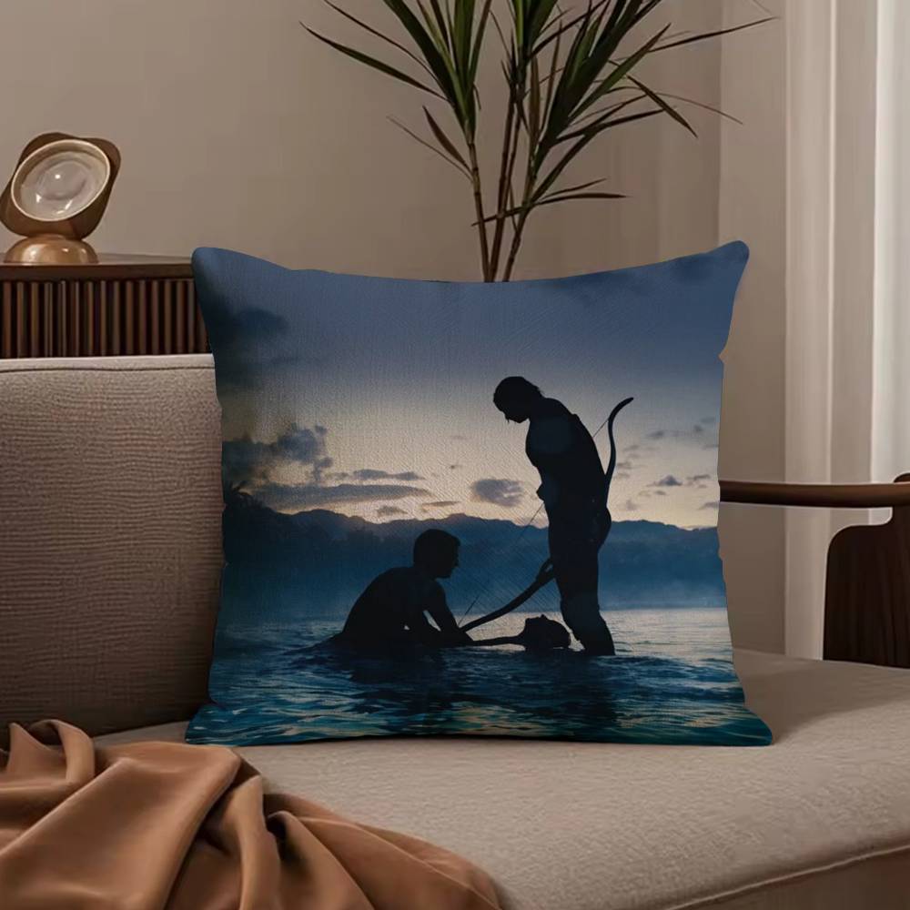 

The H-Hunger Games Pillow Case Anti-dustmite Pillowcase Invisible zipper silky short plush Sofa cushion cover 30cmx30cm