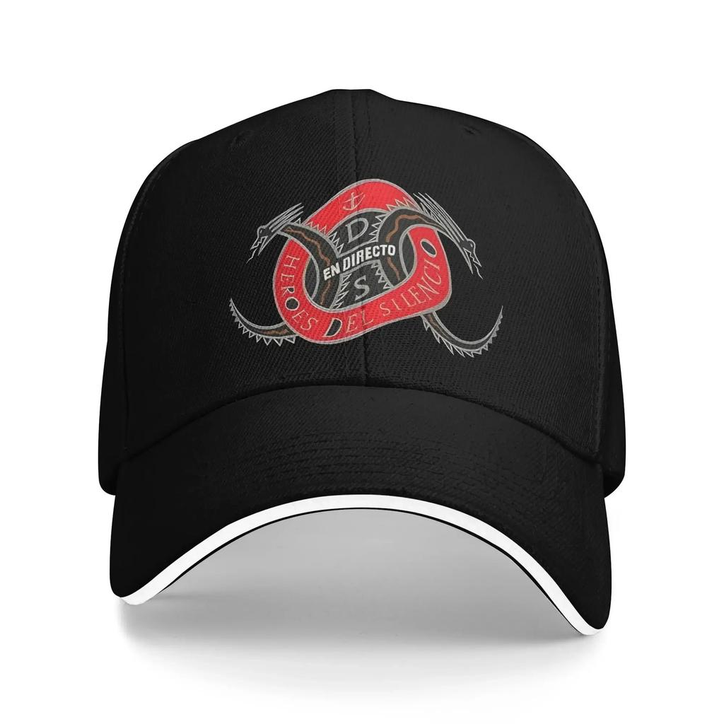 Heroes Del Silencio Sandwich Cap Adult HipHop Rock Music Hat Fishing Hat Breathable Polyester Baseball Cap Summer