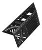 Three-dimensional Japanese angle, metal