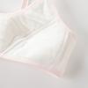 4Pcs/Lot Girls Brassiere Cotton Underwear Back Buckle Design Adolescent Girls Training Bras Breathable Teenage Girl Tops Bra