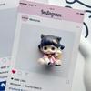 Zoraa Meow Sister Series Blind Bag Derivative Work Creativity Car Ornament Diy Backpack Pendant Mini Figure Toy Collectble Gifts
