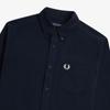 Fred Perry Long Sleeve Oxford Shirt Navy Afpm2435516 608