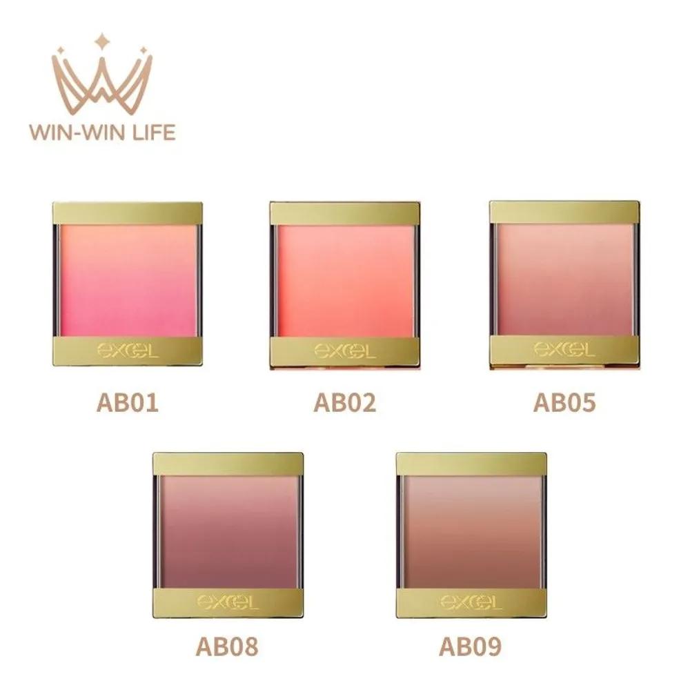 EXCEL Auratic Blusher Auratic Blush AB Color Makeup AB01 Peach amp Peach