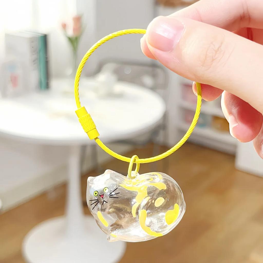 New Style Cat Hair Storage Bag Pendant Cute Pet Fur Souvenir Box Fashionable Versatile Keychain Accessories Gifts For Cat Lovers
