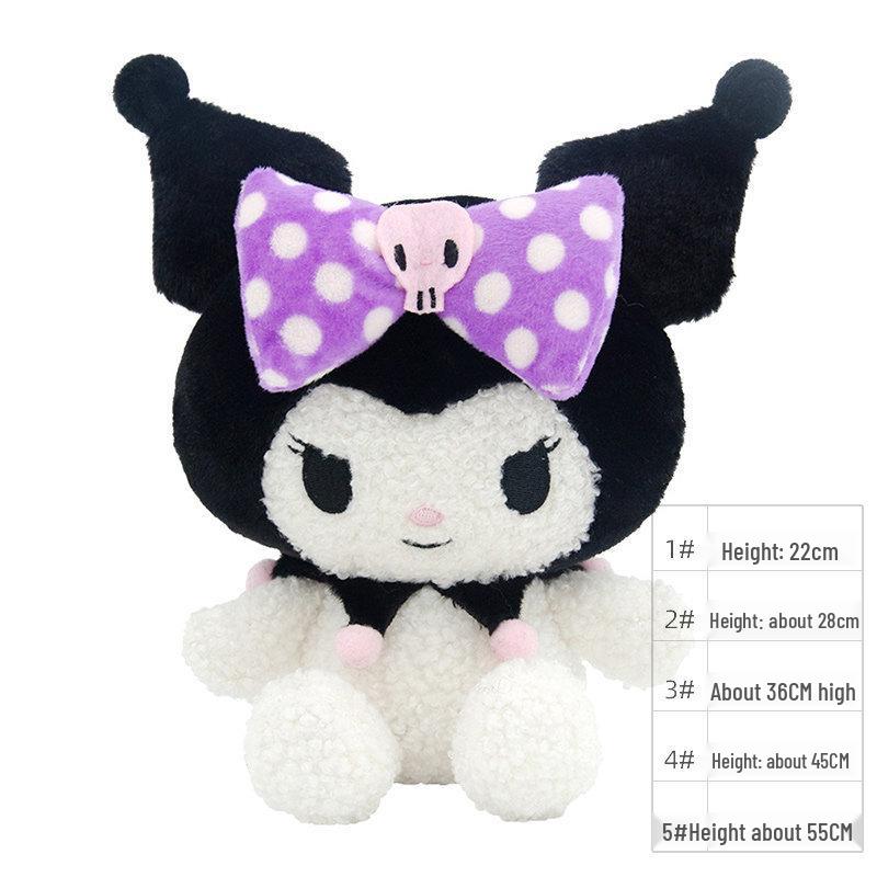 Genuine Sanrio Kuromi My Melody Hello Kitty Cat Plush Pendant Doll