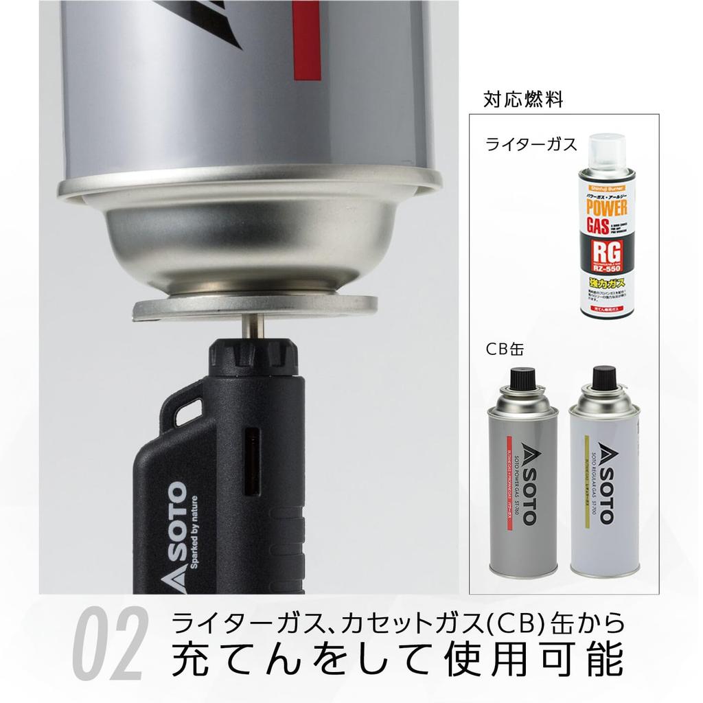 Micro Torch COMPACT Black ST-485BL