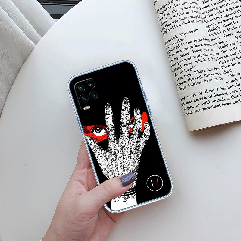 T-Twenty O-One P-Pilots Transparent Phone Case for Samsung Galaxy A04 A04S A14 A23 A34 A54 M23 M33 M52 M53