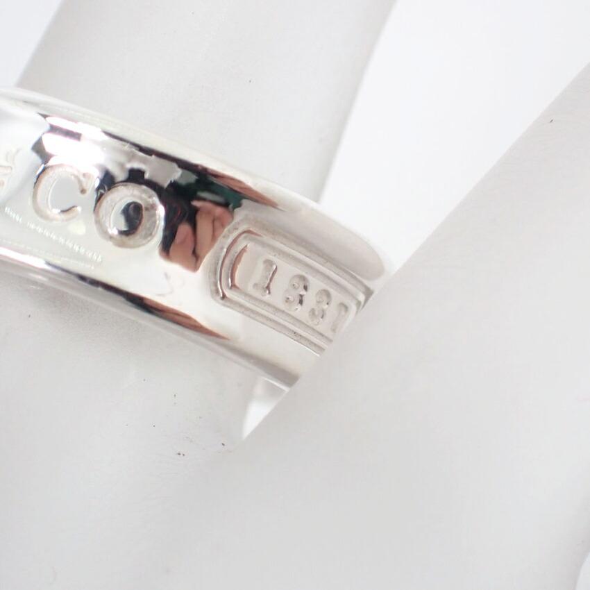 [Used] TIFFANY 925 1837 Ring/Size 9/j50-8