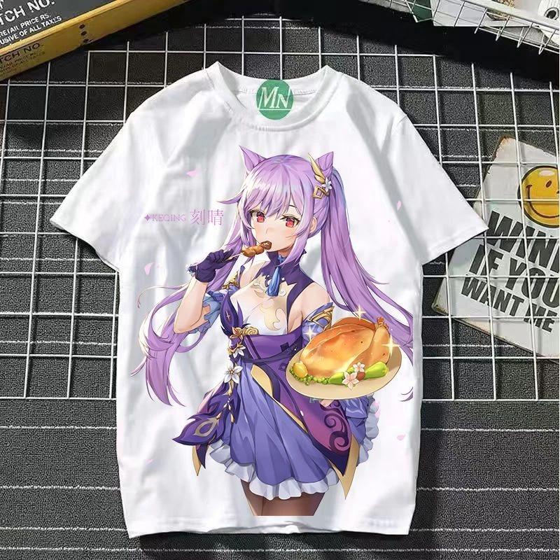 

Genshin impact cosplay game manga T-shirt shirt undershirt undershirt polyester 4XL