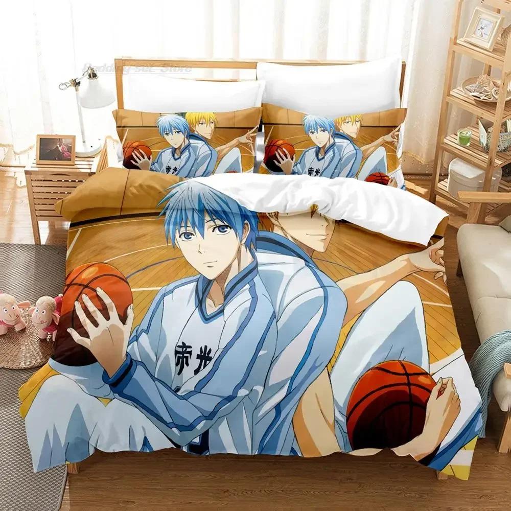 

Новый 3D Принт Мультяшный Набор Постельного Белья Kuroko s Basketball Односпальный Полуторный Двуспальный Кинг-сайз Набор для Кровати Взрослый Детский Спальня Пододеяльник Комплекты 70x133cm 2pcs