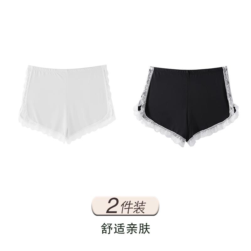 Lace Ice Silk Safety Pants