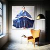 Donna Orientale Giapponese Splendido Abbigliamento Pittura su Tela Coreana Arte Murale Quadro Solenni Poster e Stampe per Soggiorno Decorazione Casa