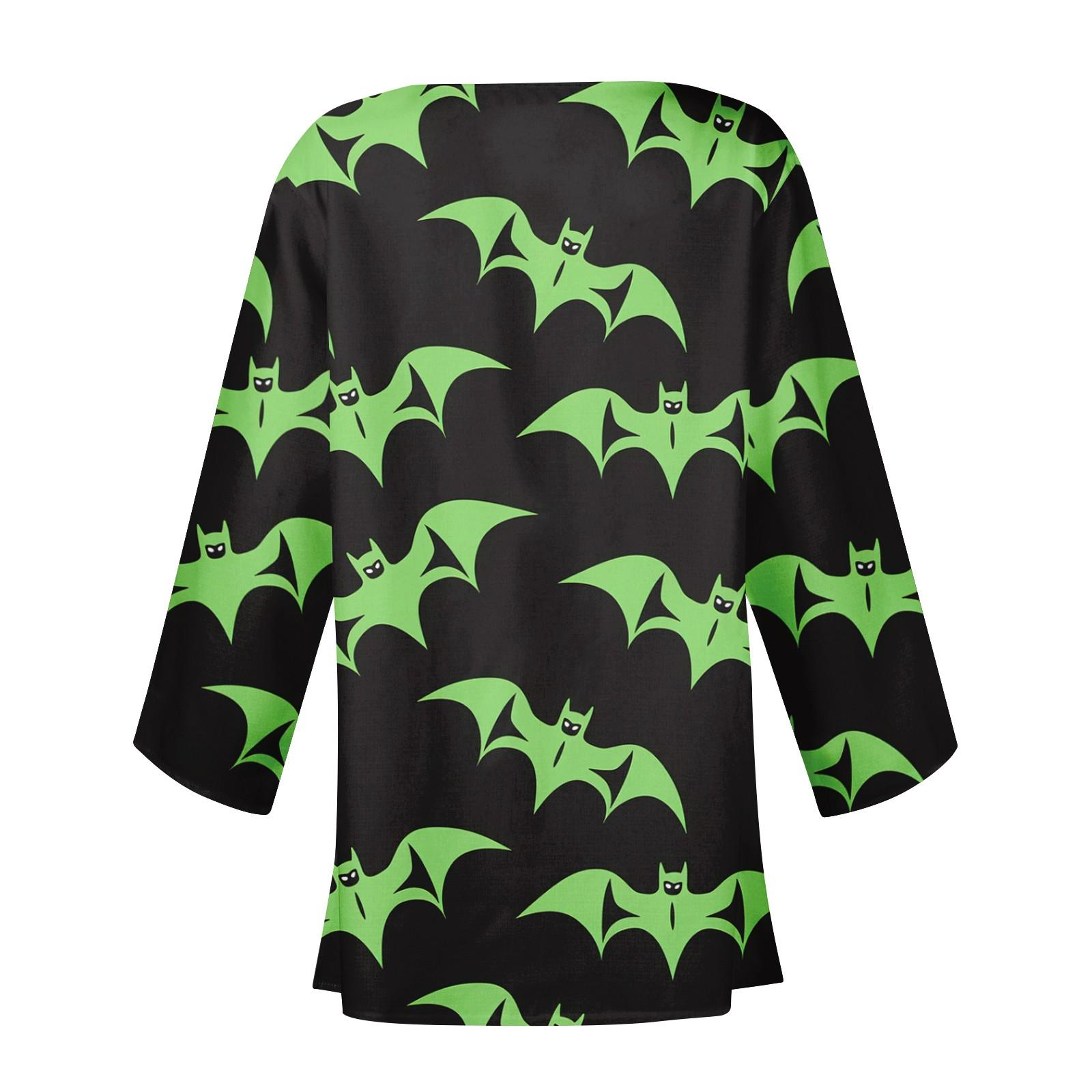 Женская повседневная модная легкая куртка средней длины с принтом — фото 5