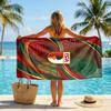 FC Augsburg FC print Quick Dry Beach Towel Microfiber Absorbent Portable Travel Swimming Towel