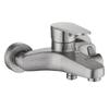 Bathtub Triple Simple Shower Set Hot and Cold Lead-free Mixing Valve Shower Faucet