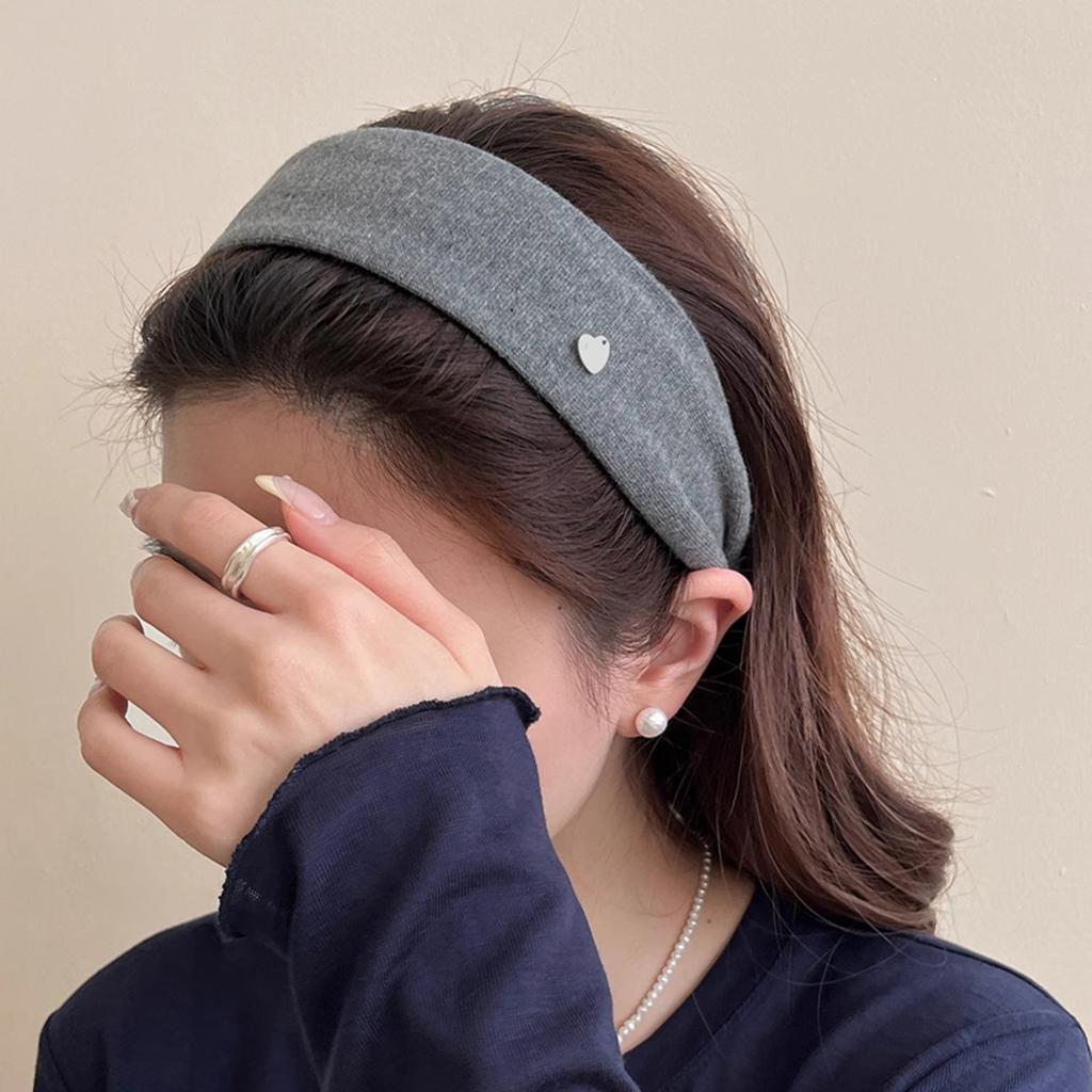 Stilvolles und vielseitiges breites Stirnband für Damen, perfekt für Herbst und Winter, einfache und einzigartige Haarspangen und Accessoires.