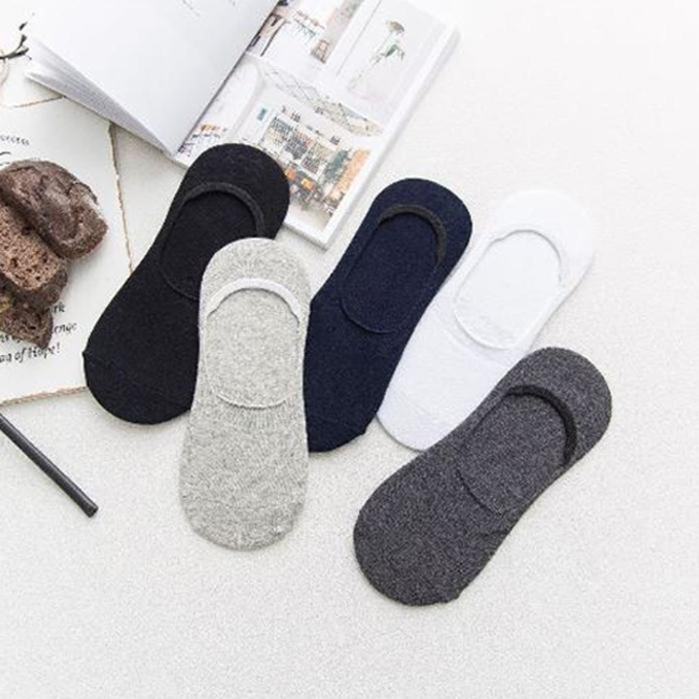 Мужские носки-тапочки white