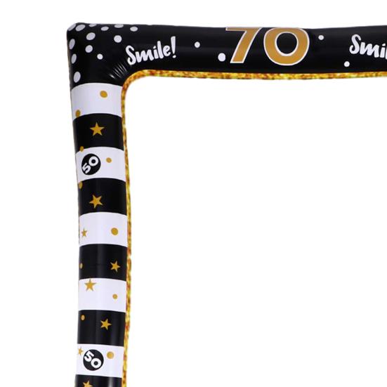 Ramka na zdjęcia Dmuchana Przenośna Plastikowa Urodzinowa Rekwizyty do Fotobudki Party Supplies