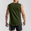 Heren Casual Half-open Mouwloos Onderhemd Sport Vest