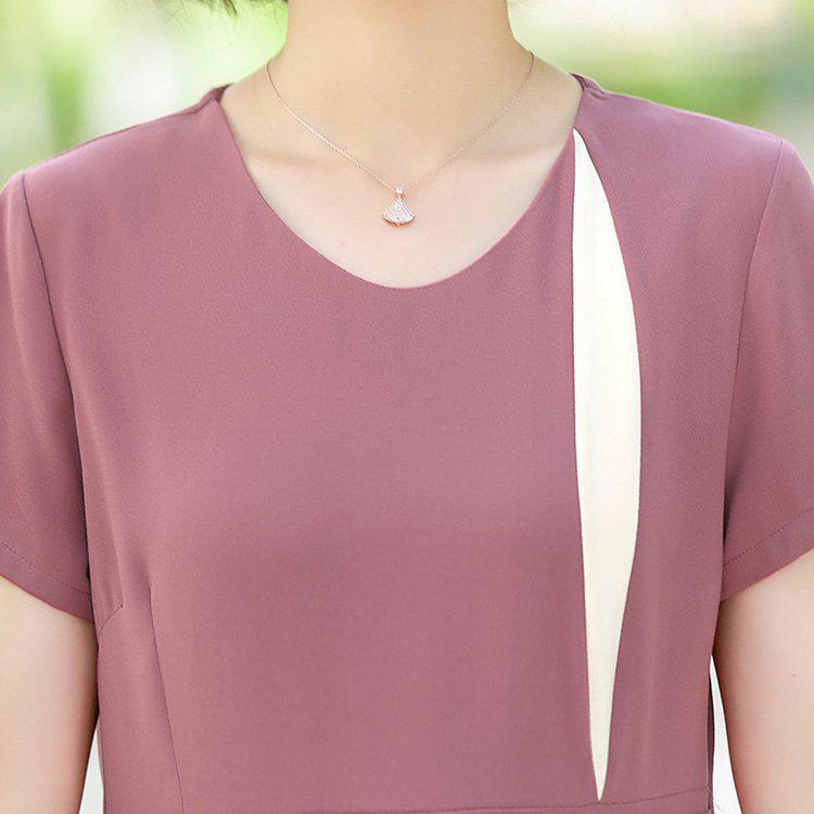 Elegante Vestido de Verano Tallas Grandes para Mujer – Elegante, Adelgazante y Sencillo