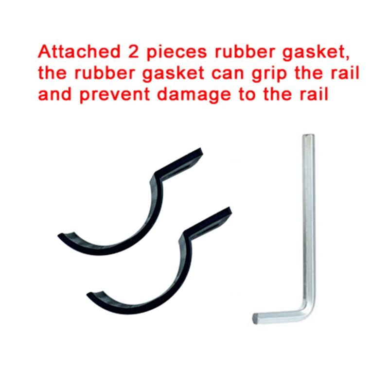 Adjustable Fishing Boat Rods Holder with Large Clamp Fish Rod Rack Bracket Stand