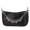 Gothic Punk Detachable Bag Chain Set With Multiple Cool Charm Designs For Handbag Decor Y2K Alt Style Daily Wear