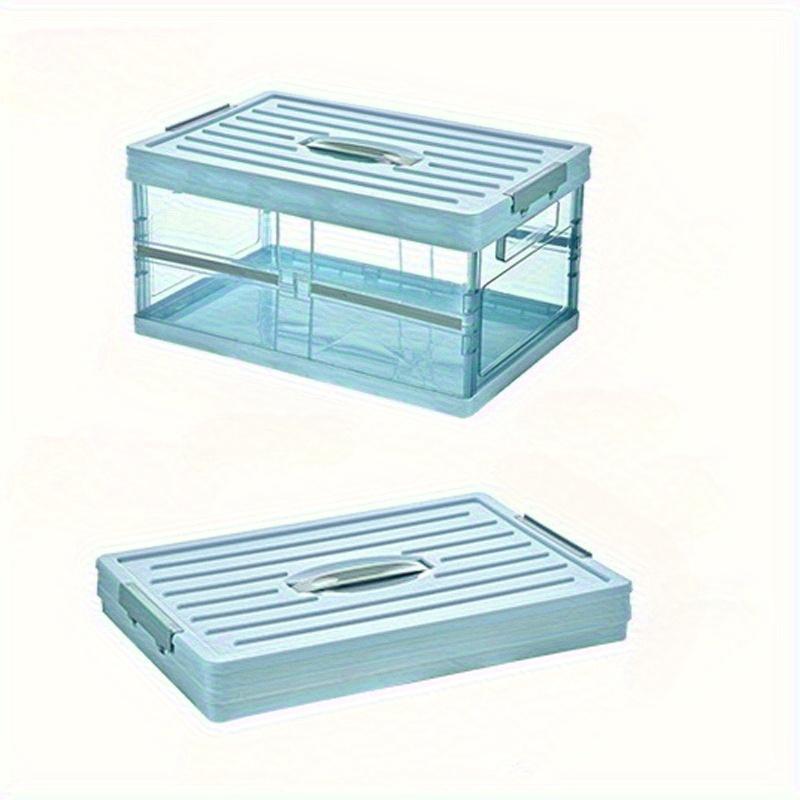 Household Transparent Storage Box Car Trunk Storage Box Finishing Box Sundries Book Box Storage Box for Clothes