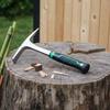 Piece Pickaxe High Hardness Mattock Garden Digging Tool for Outdoor, Farming Black Red