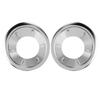 M63K-Nebelscheinwerferabdeckung ABS Chrom für Nissan Navara / Frontier D40 07-13