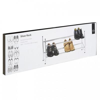 Chrome Shoe Rack Extendable