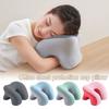 Breathable Student Sleeping Pillow High Density Hand Pillow Portable Office Nap Pillow