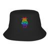 Cape Verde Flag of Cape Verde Bucket Hat For Unisex FisherUnisex Hats Fashion Fishing Caps Breathable Street Style Printed Sun Hats
