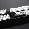 Qishao Cat5e 24-Port Tool-Less Rackmount Patch Panel