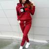Women's Fashion, Casual, Fleece, Export, Outdoor Sports, Street Two,piece Sweatshirt Set, New Bestseller Hoodie.