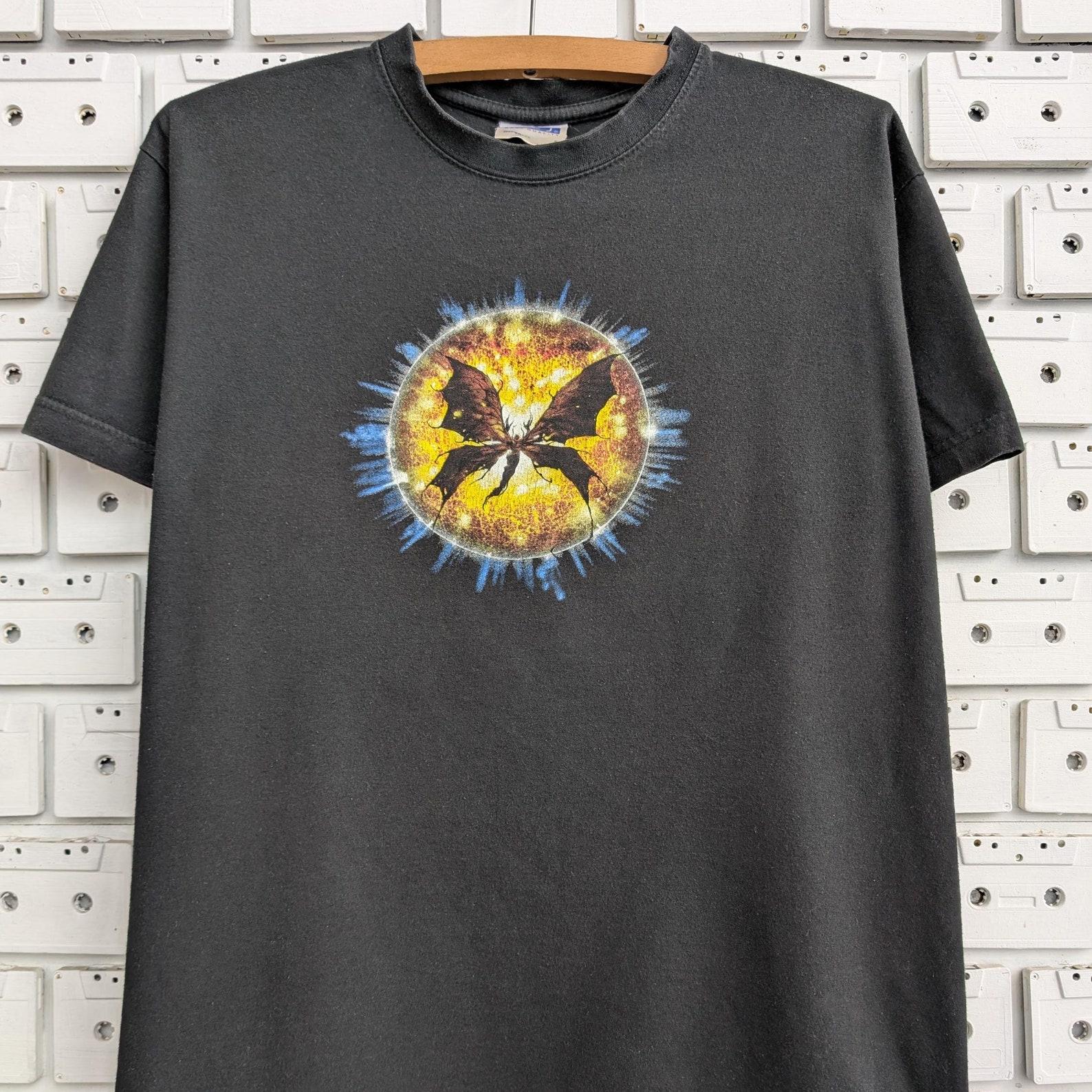 Vintage 00s ASP Ich Will Brennen T shirt Gothic Dark Wave Industrial Rock Band Merch Tee Size S S