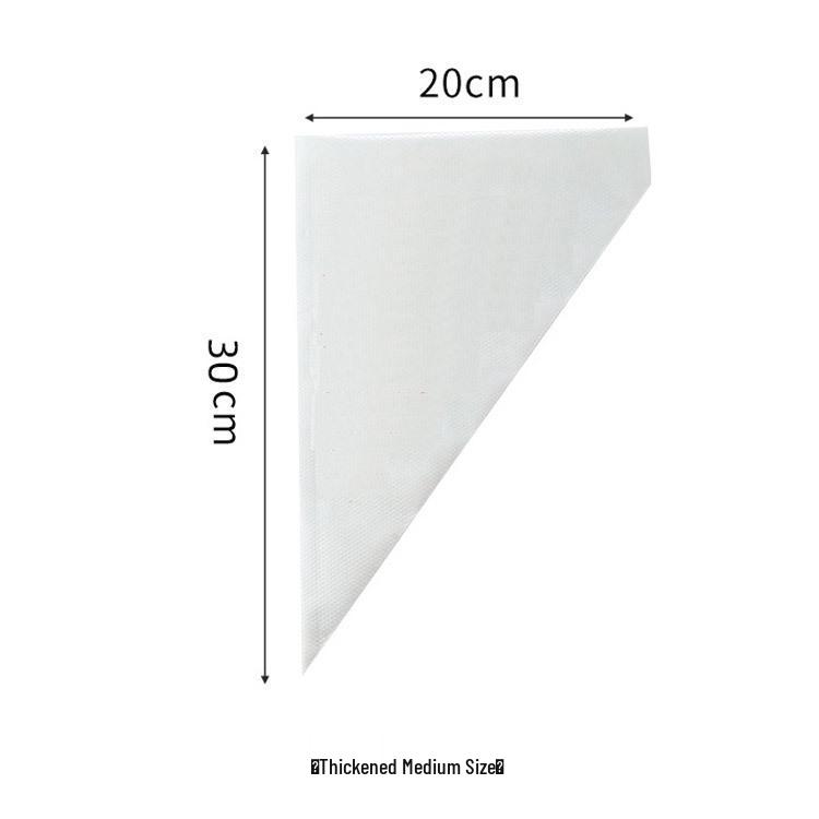Food Grade Thickened Disposable Piping Bags for Icing, Cake Decorating, and Baby Food