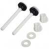 Nuts Toilet Seat Bolts Pack Replacement Rubber Sturdy