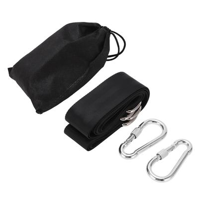Swing Rope Tree Hanging Straps Kit Big Bearing Capacity Hammock Straps Rope Carabiner