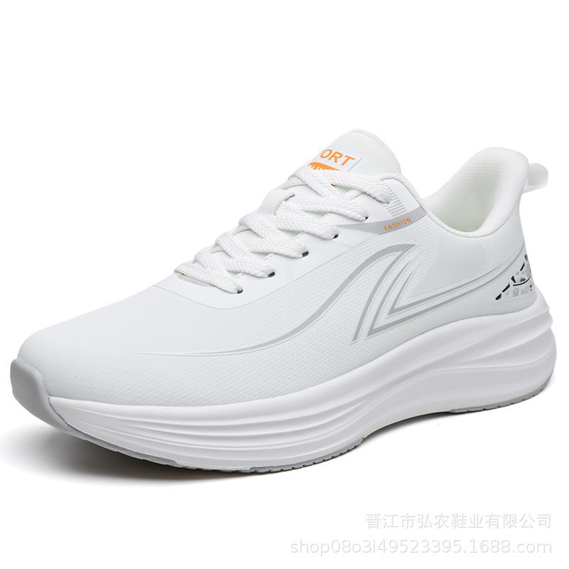 Men's lightweight low-top soft-soled cushioning sports shoes Outdoor trendy brand comfortable and trendy fashion versatile casual shoes