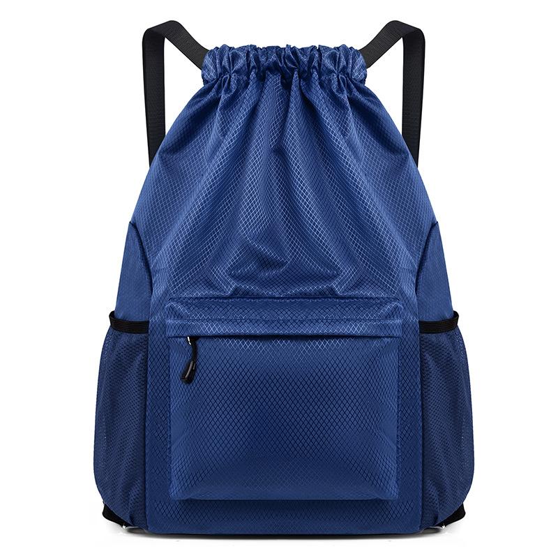 Bundle Bag Dry and Wet Separation Swimming Storage Backpack Travel Bag Drawstring Backpack Sports Training Basketball Bag