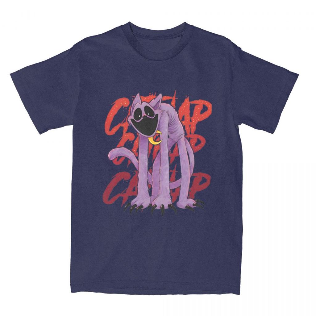 Herren Damen CATNAP MONSTERS Spiel Grafik T-Shirt Zeug Lustig Baumwolle T-Shirts T-Shirt Kleidung Sommer